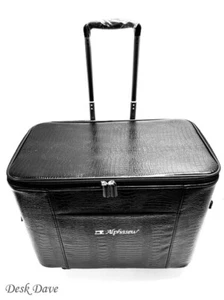 Luxus hartseitige Nähmaschine Reisetasche, P60920, für Singer 221/222 - Bild 1 von 13