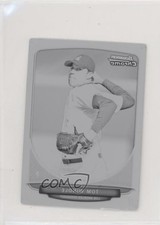2013 Bowman Chrome Minis Printing Plate Black 1/1 Tom Windle #133 3y0
