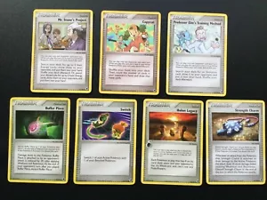 7x Antiguo Pokemon EX Dragon Frontiers Paquete de Cartas de Entrenador con Copycat - Juego de Cartas Coleccionables 2006 - Imagen 1 de 5