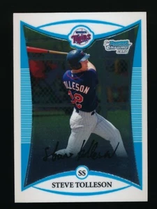 2008 Bowman Chrome Prospects #BCP28 Steve Tolleson Minnesota Twins - Bild 1 von 2