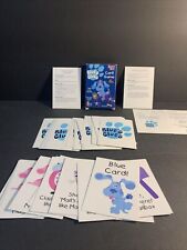 Vintage 1998 Blue's Clues Card Games - 2 Separate Games - COMPLETE