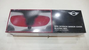 MINI Cap for Inside Rearview Mirror BLAZING RED Manual Dimming 51162353715 - Picture 1 of 4