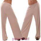 Women's Trousers Pleated Elegant Drop Crotch Elastic New As-5092