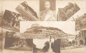 GIBRALTAR - King George V - Mix of postcards - REAL PHOTO - Publ. unknown - Picture 1 of 2