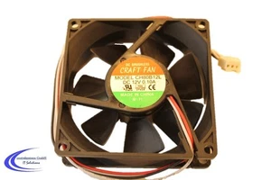 Lüfter 12 V CRAFT FAN CH80B12L 80 x 80 x 25 mm Axiallüfter Fan Ventilator - Bild 1 von 1