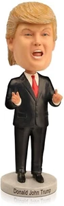 Statua action figure artigianale presidente degli Stati Uniti Donald Trump Bobblehead in poliresina - Foto 1 di 7