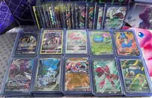 Pokemon Karten Sammlung Deutsch - 101 Stück Inkl. 25 Holos + Ultra Seltene V/ex - Bild 1 von 2