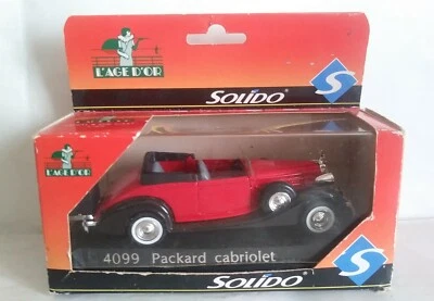 PACKARD CABRIOLET SOLIDO SCALA 1/43 - Immagine 1 di 3
