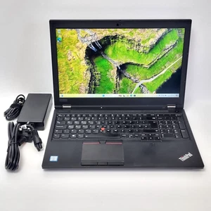 Lenovo ThinkPad P53 CAD Gaming 15.6" Laptop, i7-9850H 16GB RAM Quadro T1000 SSD - Picture 1 of 11