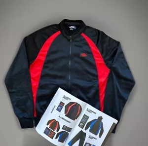 VTG 80's Nike Air Jordan 1 Shooting Jacket Wings 1985 Medium L/S 1 OG Jersey - Picture 1 of 16