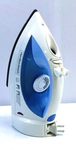 NEW* Hamilton Beach HIR400R White Blue Commercial Lightweight Clothes Steam Iron - Picture 1 of 17