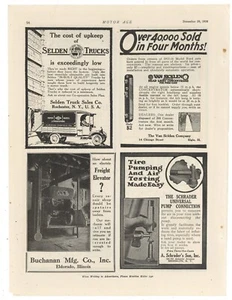 1916 Selden Trucks of Rochester New York Ad: Alderman Fairchild Co. Truck pic - Picture 1 of 1