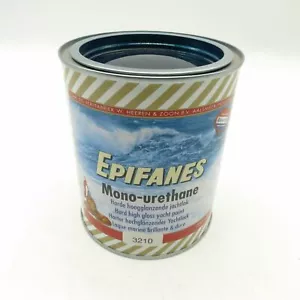 0,75 Liter Epifanes Mono - Urethan Bootslack Ocean Blue 3210 Lack 750 ml Boot - Picture 1 of 8