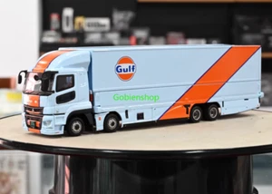 GB Tarmac 1:64 Fuso Blue Gulf Racing Truck Model Diecast Collect Car - Picture 1 of 10