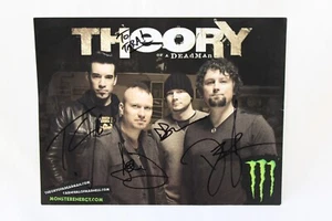 Theory of a Deadman Poster Signed Autographed Rock Band Carnival of Madness 2011 - Picture 1 of 11
