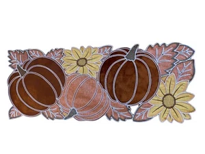CALABAZA OTOÑO OTOÑO HALLOWEEN MESA DE ACCIÓN DE GRACIAS CORREDOR 35""x14"" Max Studio - Imagen 1 de 8