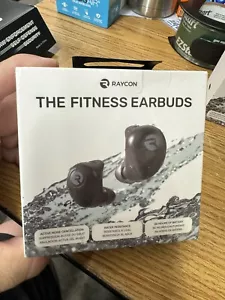 Raycon The Fitness True Wireless Noise Cancelling In-Ear Earbuds Black - Picture 1 of 3