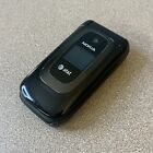 Nokia 6085h - Black AT&T Cellular Phone Flip Phone Battery No Charger User Guide