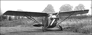 ABC Robin Cabin Monoplane Mahogany Kiln Wood Model Small New - Picture 1 of 1