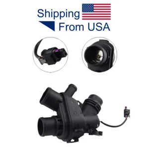 For Jaguar Land Rover LR4 Discovery 3.0L LR107288 LR117568 Thermostat W/ Sensor - Picture 1 of 8