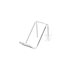 (5) OnFireGuy 1.75" Clear Acrylic Slanted Display Stand Easels - Picture 1 of 4