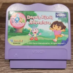 VTech VSmile Dora The Explorer Dora's Fix It Adventure Cartridge Learning Game - Picture 1 of 2