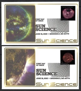 US Sc #5598-56, Sun Science, 10 Fleetwood First Day Cancels Greenbelt, MD - Picture 1 of 6