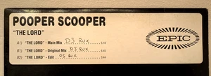 POOPER SCOOPER - THE LORD - VINYL VG/VG+ 12" - Picture 1 of 4