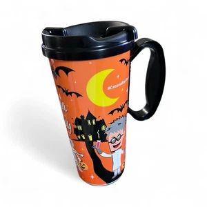 Universal Studios Orlando Cabana Bay Beach Resort Halloween Orange Mugs USA Made - Picture 1 of 7