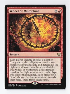 Wheel of Misfortune Regular Rare Commander Legends Magic the Gathering Card NM - Picture 1 of 3