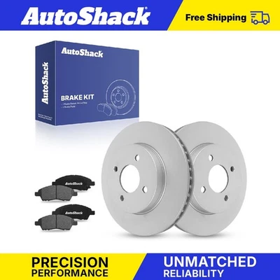 Front Brake Rotors Ceramic Pads for Nissan Versa Note 2015-2019 Micra 1.6L - Imagem 1 de 4