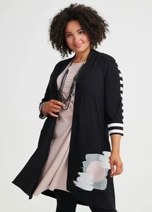 TS TAKING SHAPE PRETTY BASICS Totally Obsessed Cardigan Black Size XS (14-16) - Picture 1 of 7