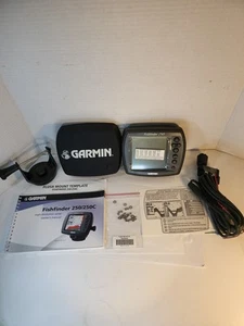 New GARMIN Fishfinder 250 Head Unit With Sunscreen ONLY - Picture 1 of 10