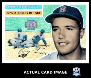 2001 Topps Archives Reserve #143 Jim Piersall Boston Red Sox casi nuevo - Imagen 1 de 4