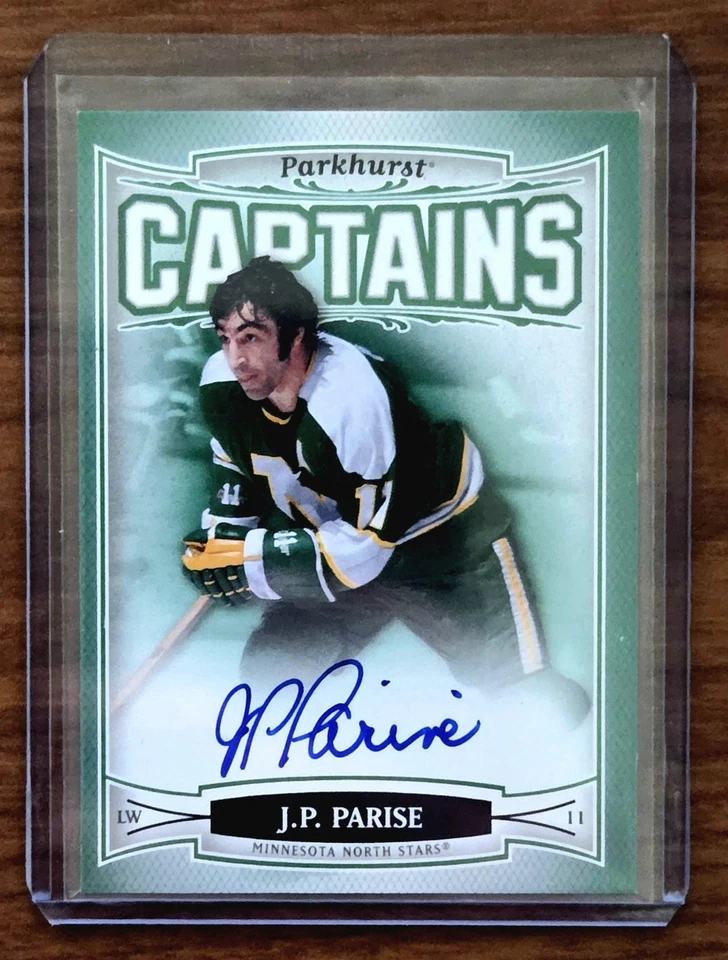 2006-07 Upper Deck Parkhurst Captains Autographs #176 J.P. Parise Auto SP - Image 1 of 1