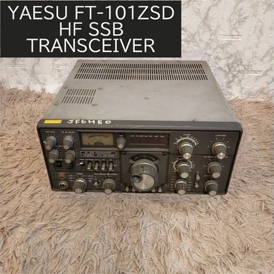 YAESU FT-101ZSD HF SSB Transceiver Tested Clean Vintage Japan Radio Rig JDM - Image 1 of 4