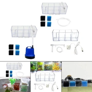 Fish Tank External Filter Box Silent Lightweight Aquarium on Filter - Picture 1 of 18