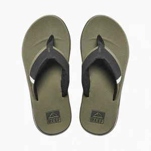 Sandalias Reef Chanclas Para Hombres Amigables con el Agua Abridor de Botellas Airbag Abanico Bajo Oliva - Imagen 1 de 4
