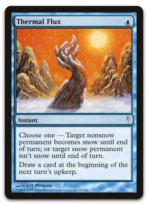 Thermal Flux #49 (NM) Coldsnap CSP Magic MTG - Image 1 of 2
