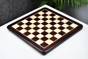 Chess Board Wooden Rosewood 20" - 50 mm - Picture 1 of 5
