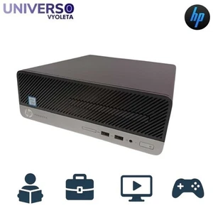 Pc sobremesa HP Prodesk 400 G4 SFF i5 8GB 240GB. Perfecto estudiantes y hogar - Imagen 1 de 3