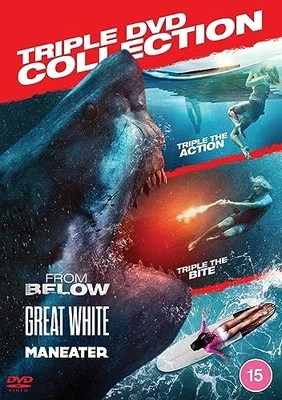 Shark Triple Pack (Maneater / From Below / Great White) [DVD] - DVD  8LVG The - Image 1 of 2