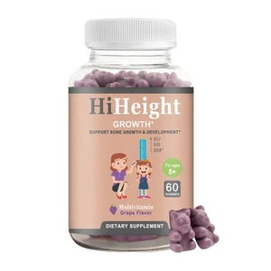 Gomitas vitamínicas para aumentar el crecimiento de altura, calcio, magnesio, zinc, ashwagandha. - Imagen 1 de 12