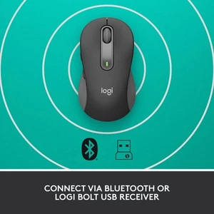 Logitech Signature M650 Wireless Mouse - For Small to Medium Sized Hands, 2-Year - Picture 1 of 10
