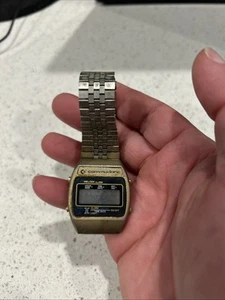Vintage Commodore International LCD Digital Men's Watch 1980's Rare Rough Shape - Picture 1 of 11