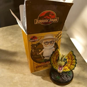 Jurassic Park Dilophosaurus MEA-047 Mini Egg Attack Figur Open Box - Bild 1 von 8