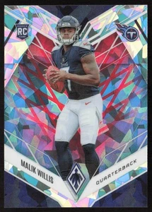 2022 Panini Phoenix Fire and Ice #/50 Malik Willis #103 Rookie Tennessee Titans - Picture 1 of 2