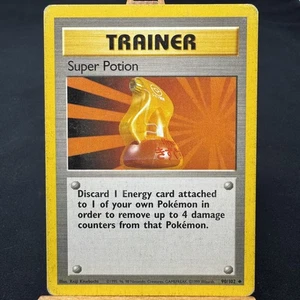 Super Potion - 90/102 - Base Set - Unlimited - Uncommon - Pokemon - Played - Picture 1 of 3
