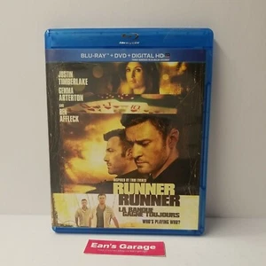Película Runner Runner Blu-ray/DVD canadiense bilingüe (probada, con garantía) - Imagen 1 de 3
