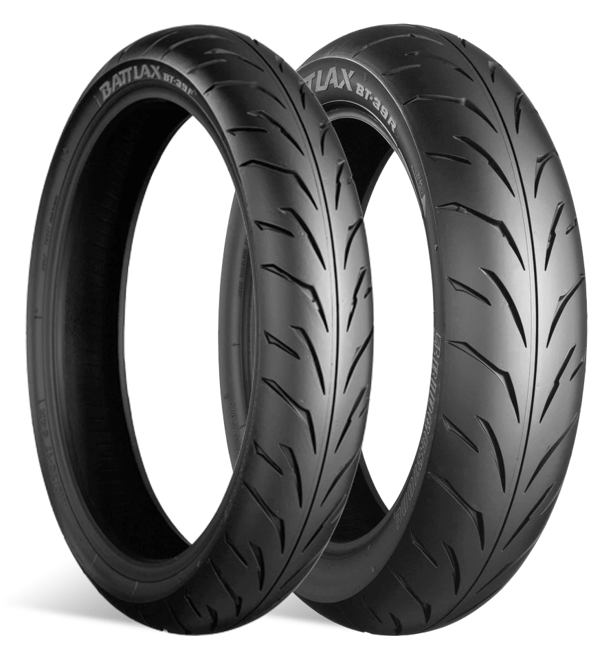 Satz Bridgestone BT-39 140/70-17 66H + 110/70-17 54H MotorradReifen Set Paar - Bild 1 von 1